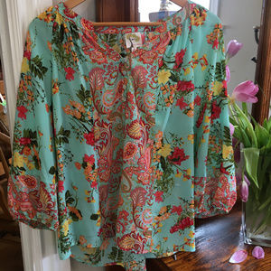 Fig and Flower Blouse